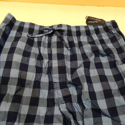 Nautica Mens Soft Woven 100% Cotton Elastic Waistband Sleep Pajama Pant, X-Large