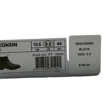 Hush Puppies Men's Wisconsin Boot, Black, UK 9.5/US 10.5