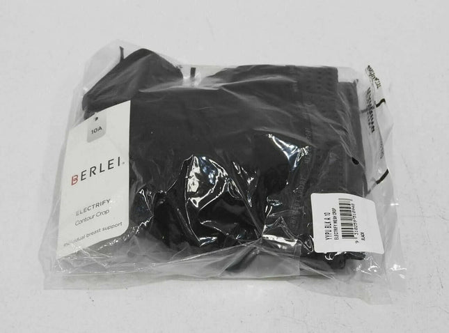 Berlei Electrify Underwire Crop Bra, Black - Size 10A