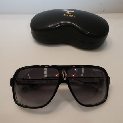 Carrera Men's CARRERA 27 Sunglasses, Black Crystal White Grey, 62 mm