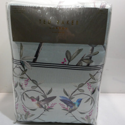 Ted Baker Highgrove 2-Piece Cotton Sateen Comforter Set w/Shams, Twin Mint Green