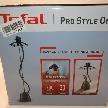 Tefal Pro Style One Garment Upright Steamer Black IT2461ZO