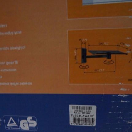 Vogel's Original TV Support Wall TVB 244, 50-60 cm, 20 - 25"