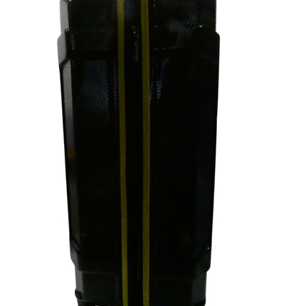 Nautica Maker Hardside Spinner Luggage, Navy/Yellow, Checked-Large 29-Inch, Make