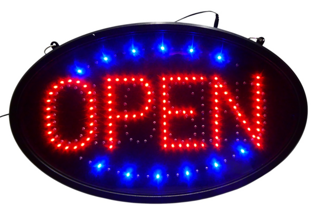 Chosen LED Animated OPEN & Close Business Sign