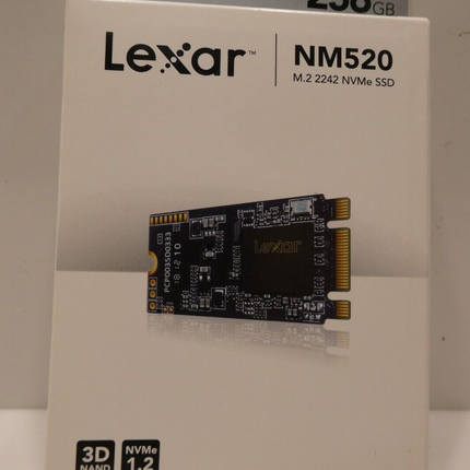 Lexar 256GB NM520 M.2 2242 NVMe SSD