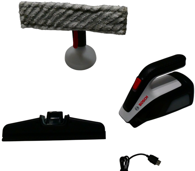 Bosch GlassVac Solo Plus Cordless Window Vacuum Cleaner 3.6V Spray Bottle