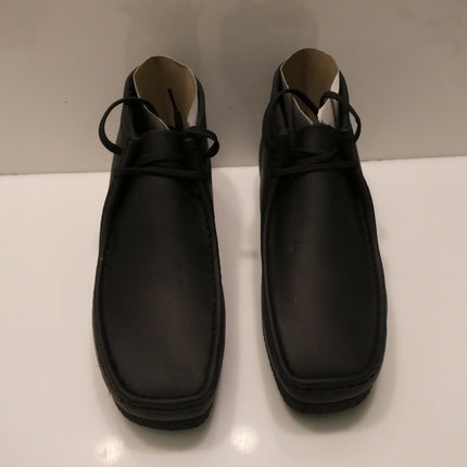 Clarks Men's Shacre Boot Ankle, Black Leather, Size - 12