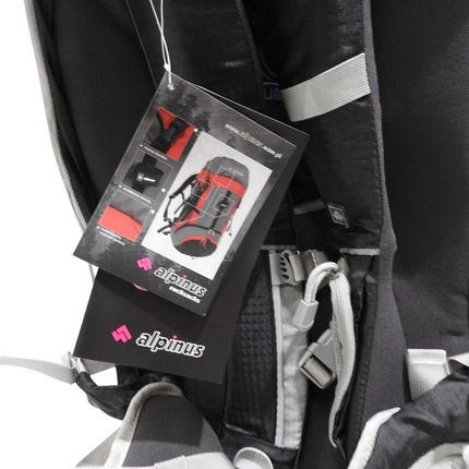 OXO Alpinus 25L Backpack (Black & Grey)