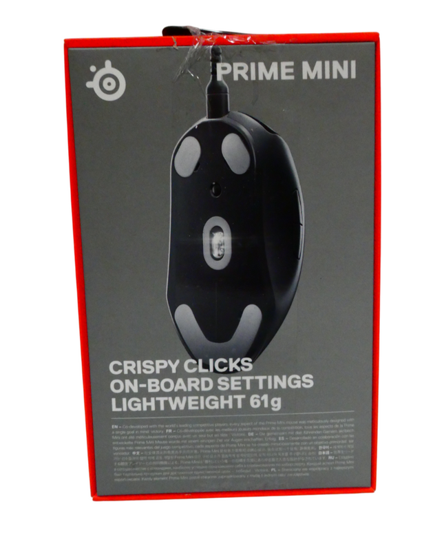 SteelSeries Prime Mini Wired Gaming Mouse - Black