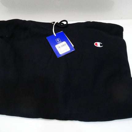 Champion Women's Reverse Weave Cropped Cut-Off Hoodie, Black, X-Large