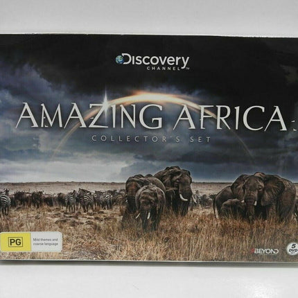 Amazing Africa: Collector's Set (Predators of Africa /Africa's Elephant Kingdom)