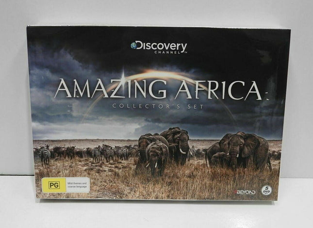 Amazing Africa: Collector's Set (Predators of Africa /Africa's Elephant Kingdom)