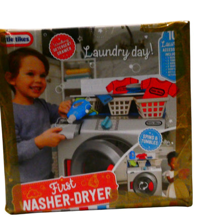 First Washer-Dryer: Interactive Pretend Play Appliance with Sounds