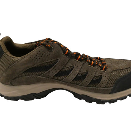 Columbia Men's Crestwood Hiking Shoe, Camo Brown, Heatwave, Size - 7