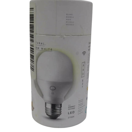 2 x LIFX Mini White 800 Lumens A60 E27 Smart Light Bulb