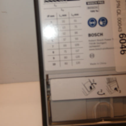 Bosch Accessories Professional 8 pcs. Brad Point Drill Bit Set