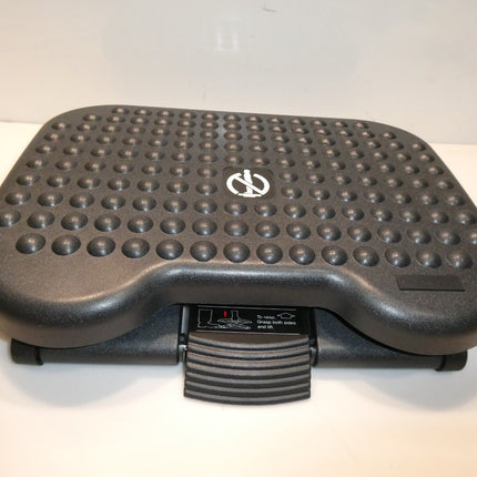 Mind Reader ' Comfy ' Adjustable Height Ergonomic Foot Rest - Black