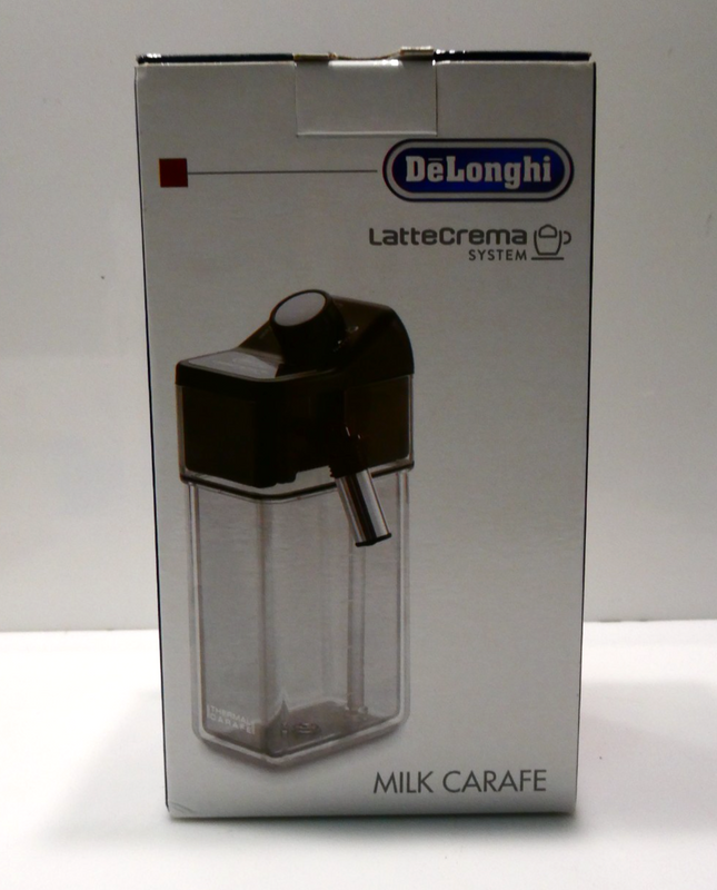 De'Longhi Milk Jug DLSC018, Milk Frother Jug Compatible with De'Longhi Coffee Ma