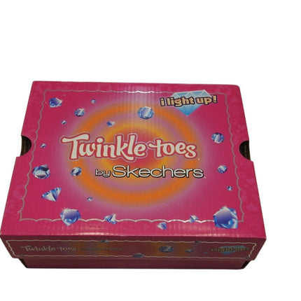 Skechers Girl's Twinkle Toes: Twinkle Sparks - Shining Hearts Sneaker, Purple/Mu