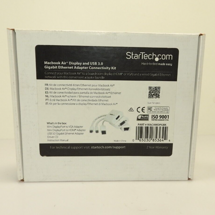 StarTech MACAMDPGBK MacBook Air Accessory Kit