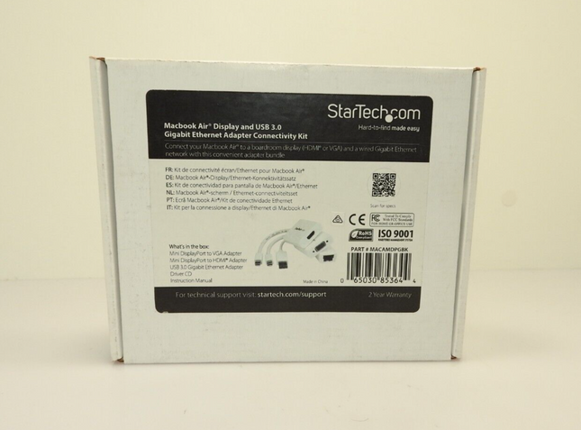StarTech MACAMDPGBK MacBook Air Accessory Kit