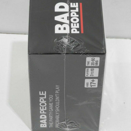 Bad People The Party Card Game You Probably Shouldn't Play Friends Adult Game