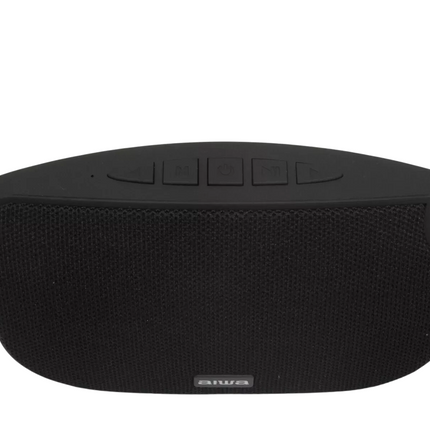 AIWA Soulmate (Black) ABT-110 Portable Bluetooth Speaker with Built-in Mic & TWS