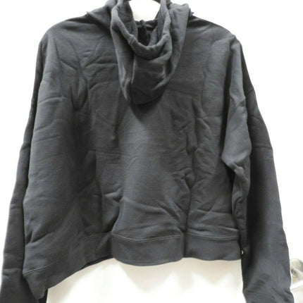 adidas Women's CY4766 Cropped Hoodie Sweatshirt, Black, Size - 48