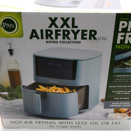 Greenpan Bistro XXL Coloured Air Fryer - Smokey Sky Blue