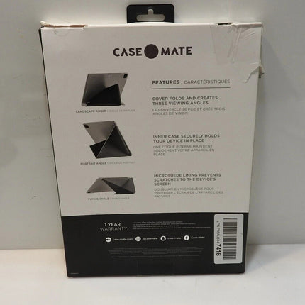 Case-Mate Multi Stand Folio Case - for iPad Pro 12.9 (2021 3rd Gen)