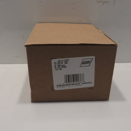 Schlage Residential F10 GEO 619 CAM Georgian Knob with Camelot Rose Passage Lock