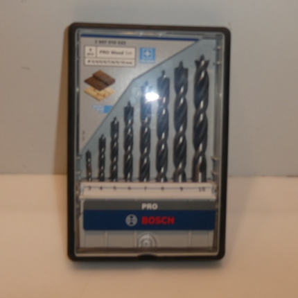 Bosch Accessories Professional 8 pcs. Brad Point Drill Bit Set