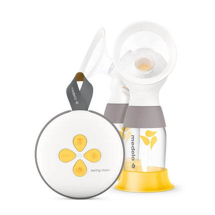 MEDELA Swing Maxi Double Electric Breast Pump, USB-Chargeable, More Milk in Less