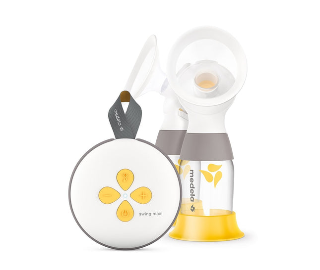 MEDELA Swing Maxi Double Electric Breast Pump, USB-Chargeable, More Milk in Less