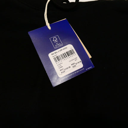 Champion Women's Reverse Weave Cropped Cut-Off Hoodie, Black, X-Large