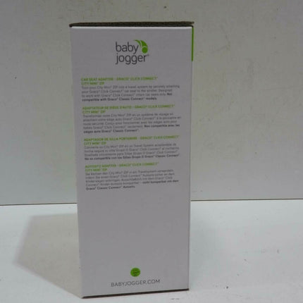 Baby Jogger City Mini Zip Car Seat Adapter Graco Click Connect Black