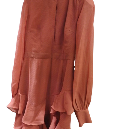 Cooper St Women's Briar Rose Long Sleeve Dress, Cinnamon Red, Size - 10