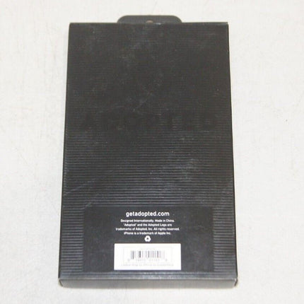 Adopted Leather Wrap Case for iPhone 4 - Scarlet/Silver