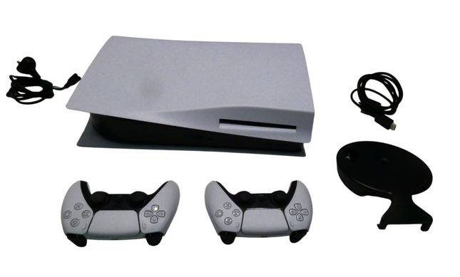 Sony PS5 Gaming Console - Two Dualsense Wireless Controllers Bundle