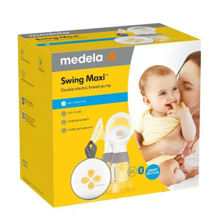 Medela Swing Maxi Bluetooth Double Electric Breast Pump, USB-Chargeable, More Mi