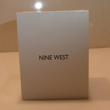 Nine West Women's Analog Watch, Silver-Tone Stainless Steel Mesh NW/2091RGSB