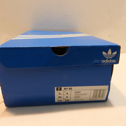 Adidas Originals NY 90 White/Blue FZ2247 Skate Shoes, US 6.5, UK 6
