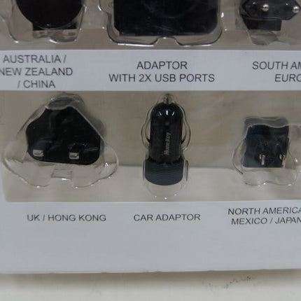Hunt key Travel Mate D204 Multi Plugs USB Wall Charger Adapter