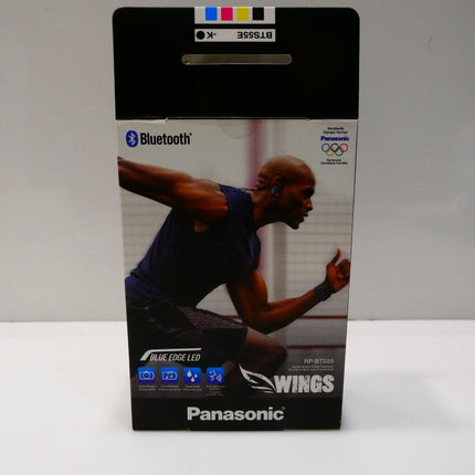 Panasonic Water Resistant Wings Ultra-Light Wireless Illuminated Bluetooth Sport