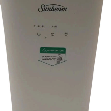 Sunbeam Simply Fresh Air Purifier with 3-in-1 Filtration System SAP0900WH