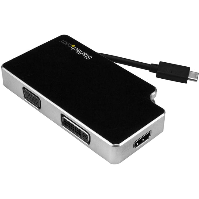 StarTech.com USB C Multiport Video Adapter with HDMI, VGA, Mini DisplayPort or D