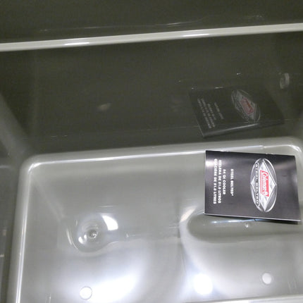 Coleman Reunion Insulated Portable Ice Chest, 54qt Steel Belted Leak (Dent)