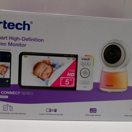 VTech RM5754HD 5" Smart Wi-Fi 1080p HD Video Baby Monitor with Remote Access
