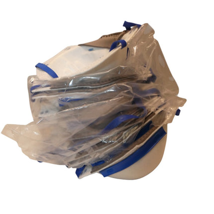 Portwest P201 Disposable FFP2 Respirator Face Mask (Pack of 10) White
